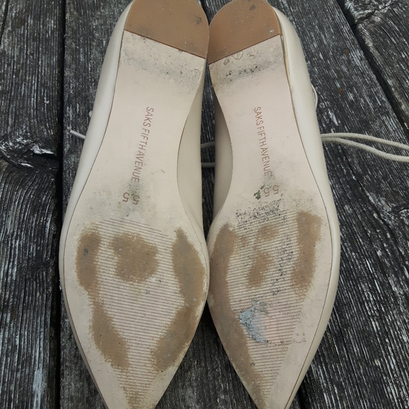 Saks Fifth Avenue Ballet Flats - Size 5.5 - Picture 3 of 3